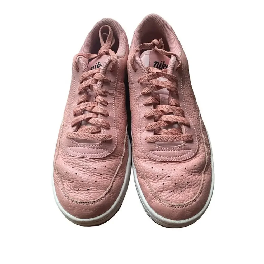 Nike Court Vintage Premium Pink Pebbled Leather Sneaker Women's 9.5 CW1067-600